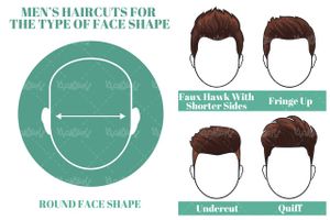 Men&amp;#039;s Hairstyles Vector