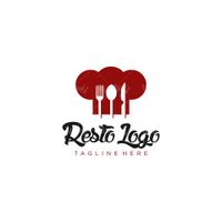 Restaurant logo vector