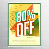 وکتور طرح گرافیکی فروش