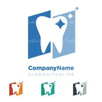 Tooth logo vector