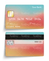 Credit card vector