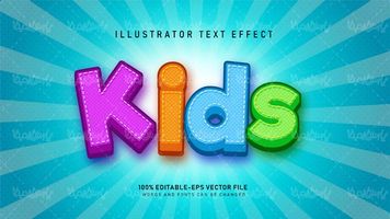 English typography vector