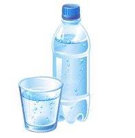 وکتور بطری آب معدنی