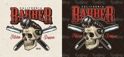 وکتور لوگو آرایشگاه