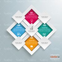 Vector graphic infographic