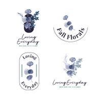 وکتور لوگو گل