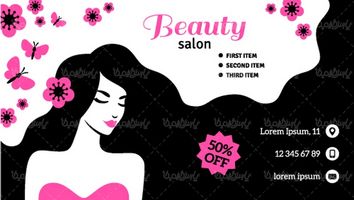 Beauty salon vector