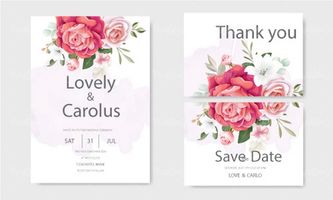 وکتور فریم گل و بوته