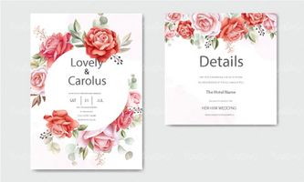 وکتور فریم گل و بوته