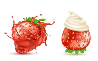 Strawberry Vector