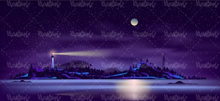 وکتور فانوس دریایی