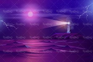 وکتور فانوس دریایی