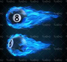 وکتور توپ بیلیارد