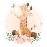 Giraffe Vector