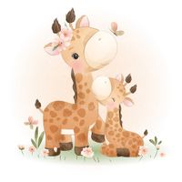 Giraffe Vector