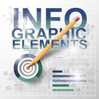 Download color infographic vector