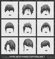 Vector Hairstyles