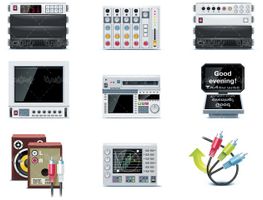 وکتور تجهیزات صدابردرای