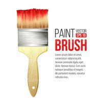 Vector paint brush