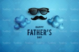 Vector Father&#039;s Day Sticker