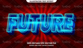 وکتور استایل متن