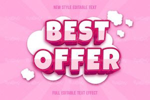 وکتور استایل متن