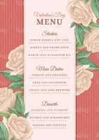 Vector Valentine Sale Plan