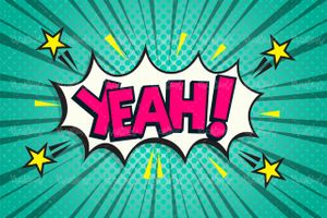 Explosion background vector