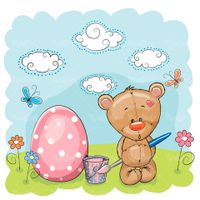 وکتور عروسک خرسی