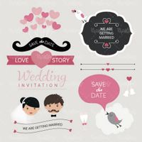 وکتور عروس داماد