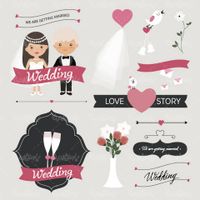 وکتور عروس داماد