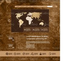 Vector site template