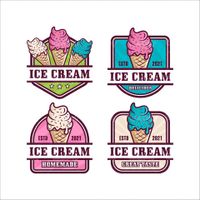 Funnel Ice Cream Vector