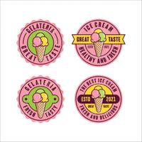 Funnel Ice Cream Vector