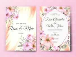 وکتور فریم گل و بوته