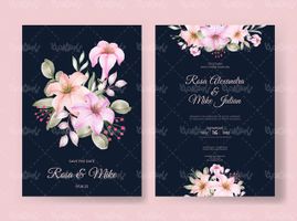 وکتور فریم گل و بوته