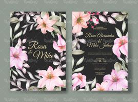 وکتور فریم گل و بوته