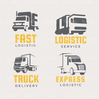 Truck logo vector