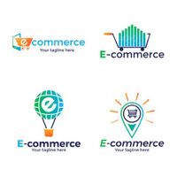 Online store logo vector