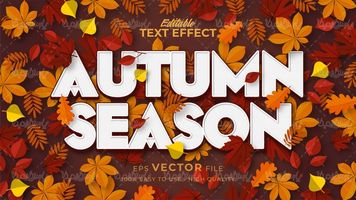 Autumn season vector