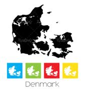 وکتور نقشه دانمارک