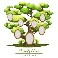 وکتور درخت خانوادگی