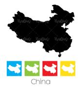وکتور نقشه چین