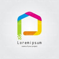 وکتور نشان خانه