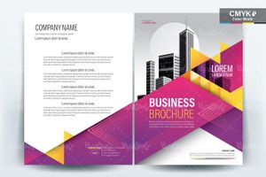 وکتور لوگو قالب تراکت