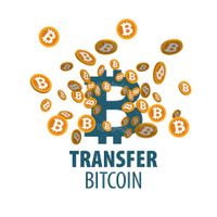 Bitcoin logo vector