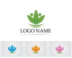 وکتور نشان گل