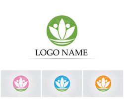 وکتور نشان گل