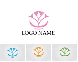 وکتور نشان گل