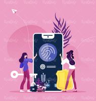 وکتور موبایل